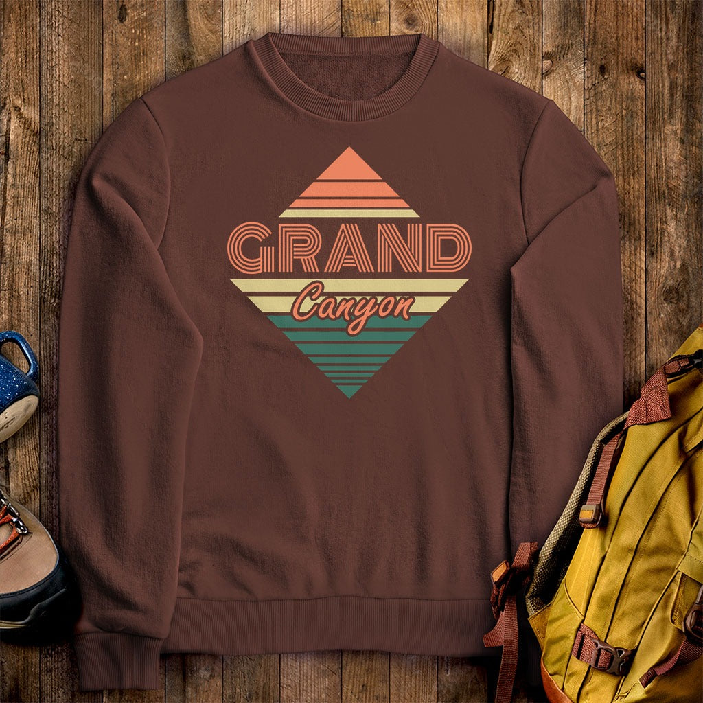 Diamond Retro Grand Canyon Crewneck Sweatshirt