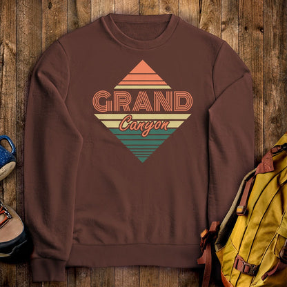 Diamond Retro Grand Canyon Crewneck Sweatshirt