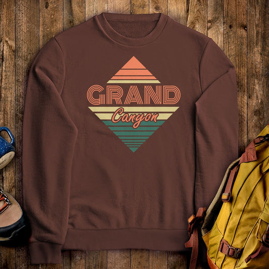 Diamond Retro Grand Canyon Crewneck Sweatshirt