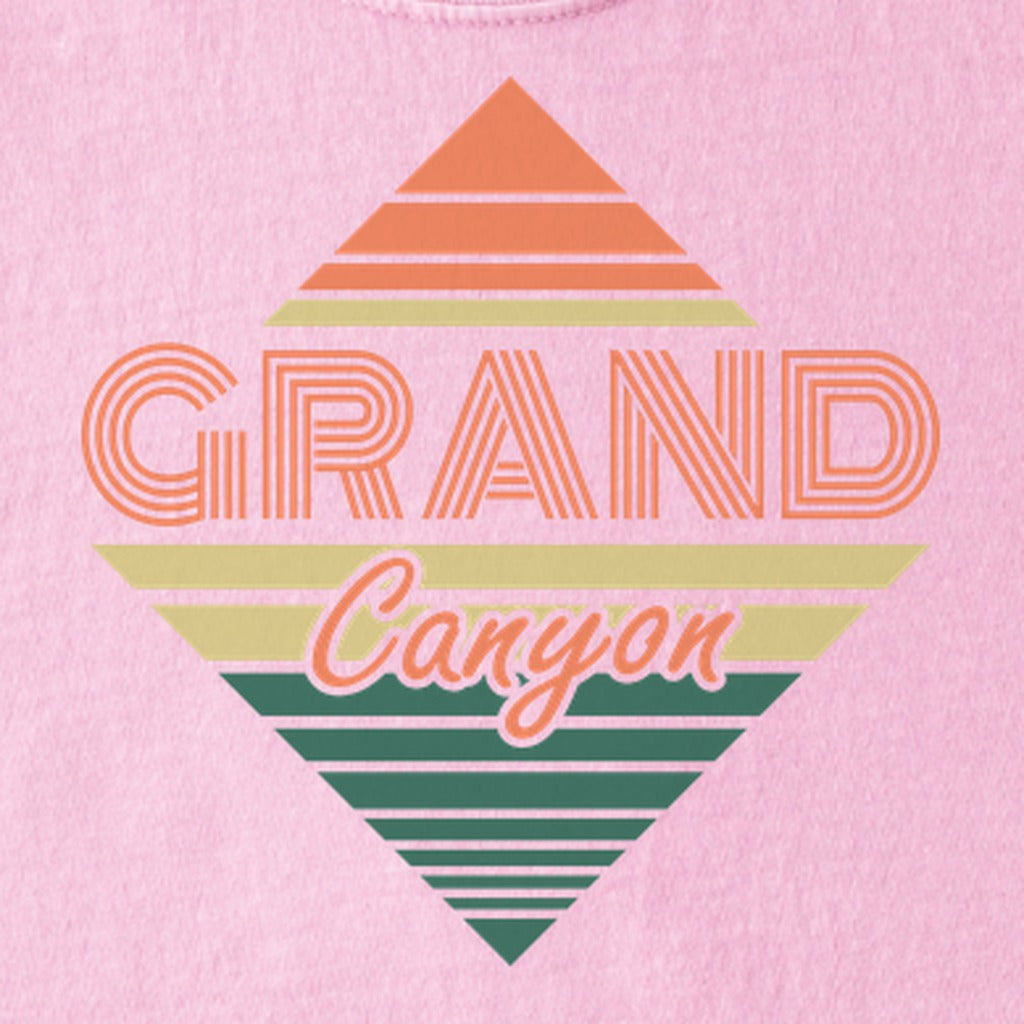Diamond Retro Grand Canyon Kids Cotton T-Shirt