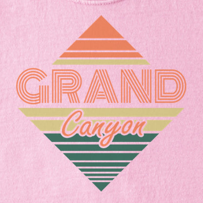 Diamond Retro Grand Canyon Kids Cotton T-Shirt