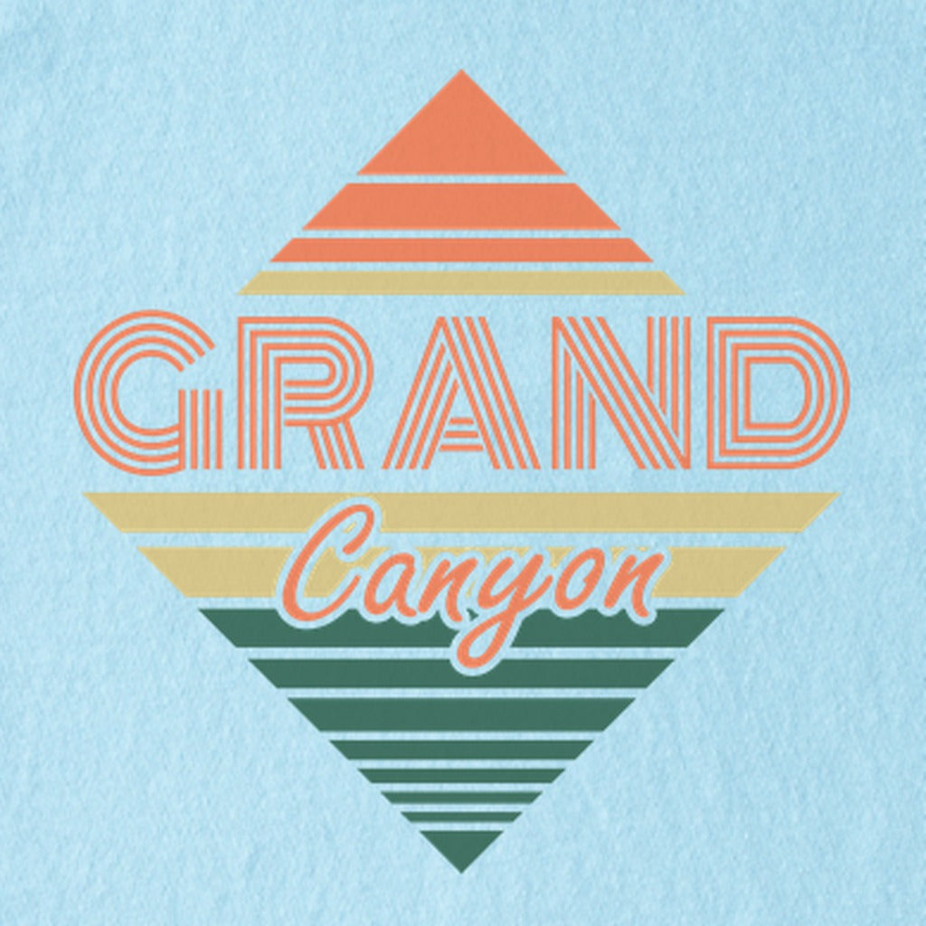 Diamond Retro Grand Canyon Kids Cotton T-Shirt
