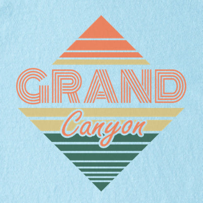 Diamond Retro Grand Canyon Kids Cotton T-Shirt