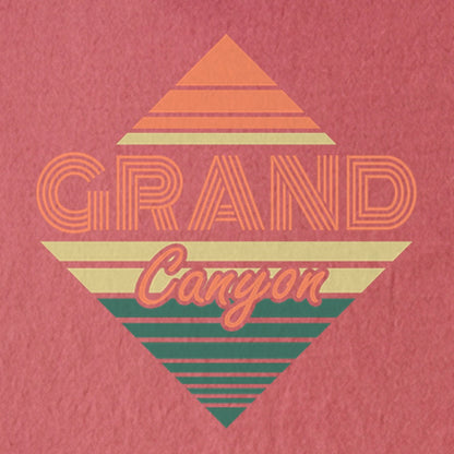 Diamond Retro Grand Canyon Kids Cotton T-Shirt