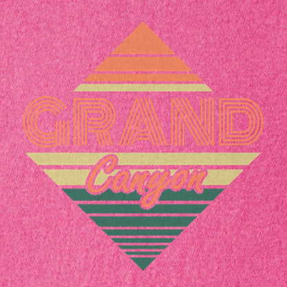 Diamond Retro Grand Canyon Kids Cotton T-Shirt