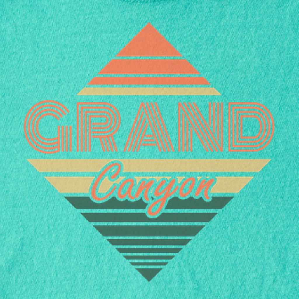 Diamond Retro Grand Canyon Kids Cotton T-Shirt