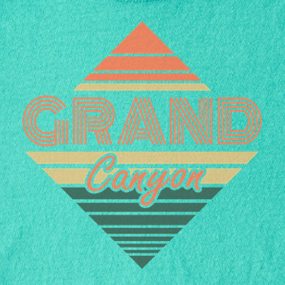 Diamond Retro Grand Canyon Kids Cotton T-Shirt