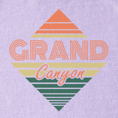 Diamond Retro Grand Canyon Kids Cotton T-Shirt