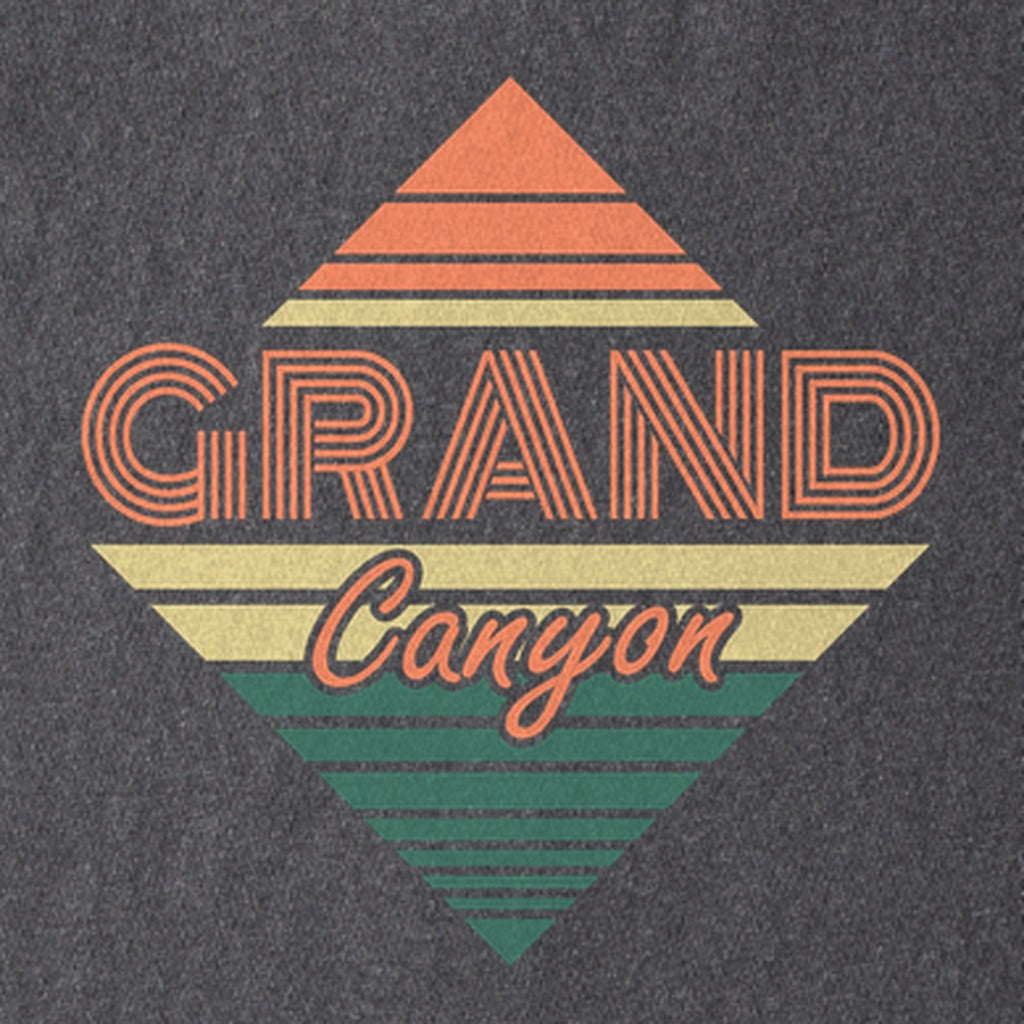 Diamond Retro Grand Canyon Kids Cotton T-Shirt