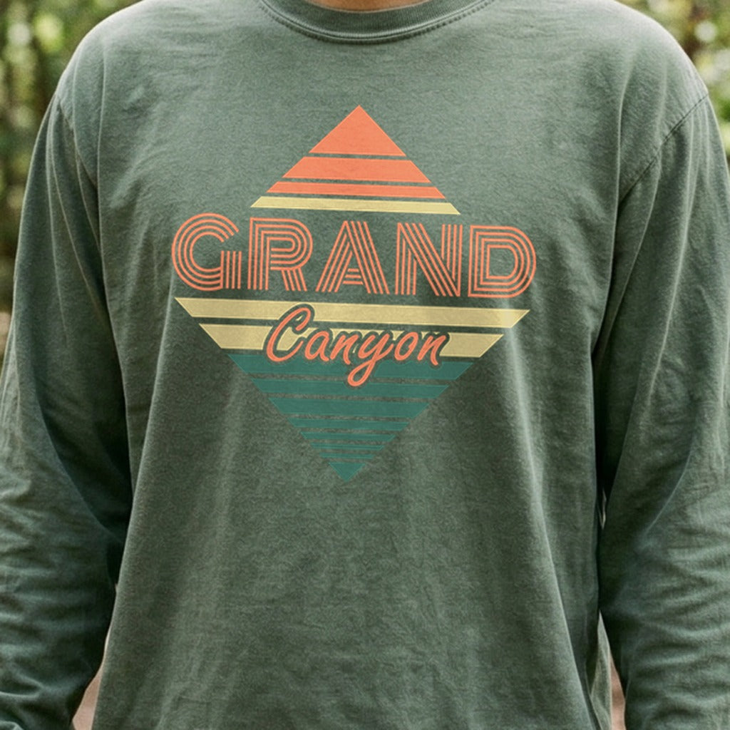 Diamond Retro Grand Canyon Premium Long Sleeve