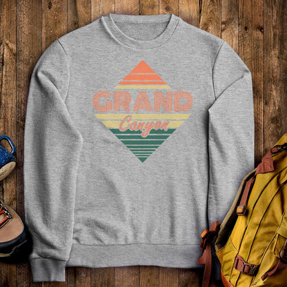 Diamond Retro Grand Canyon Crewneck Sweatshirt