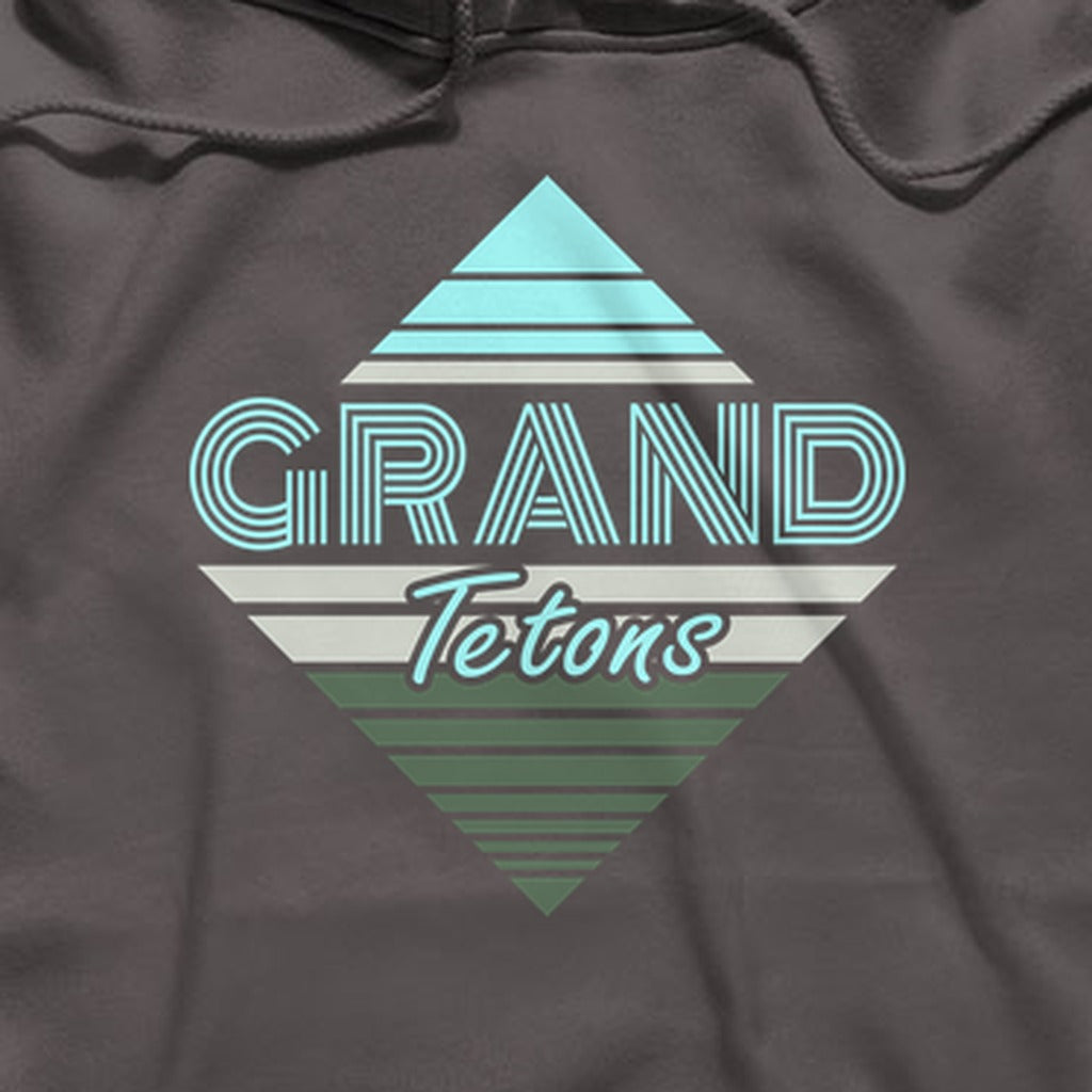 Diamond Retro Grand Tetons Hoodie