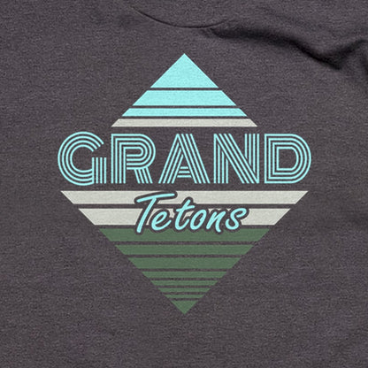 Diamond Retro Grand Tetons T-Shirt