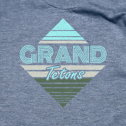 Diamond Retro Grand Tetons T-Shirt
