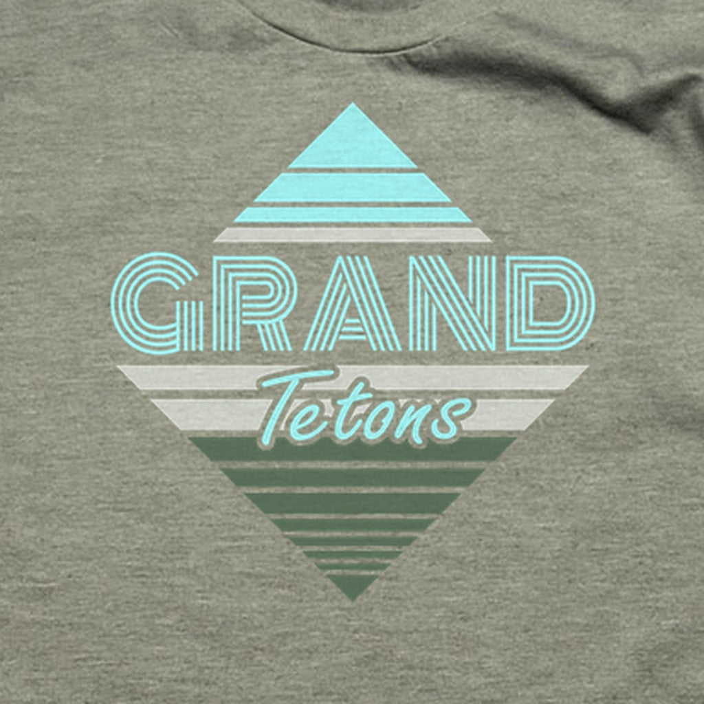 Diamond Retro Grand Tetons T-Shirt
