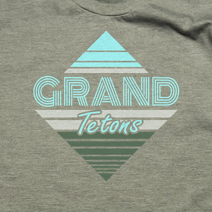Diamond Retro Grand Tetons T-Shirt