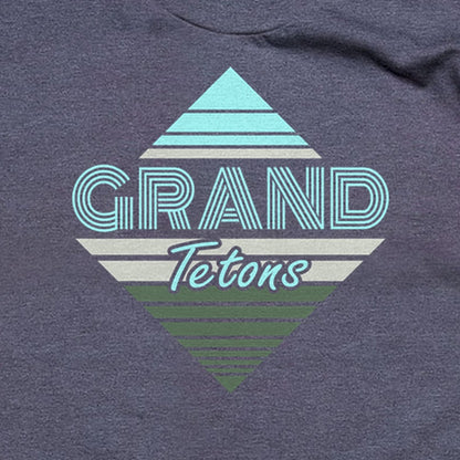 Diamond Retro Grand Tetons T-Shirt
