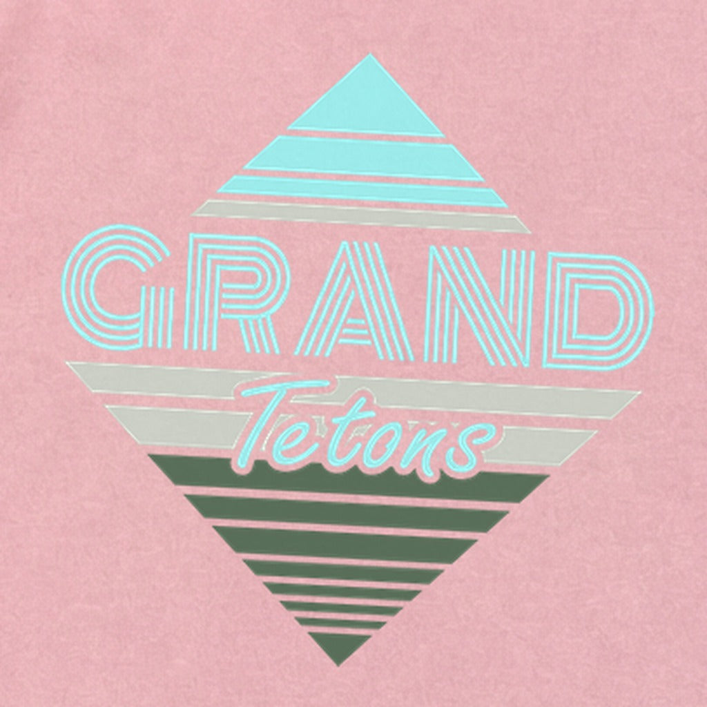 Diamond Retro Grand Tetons Premium Long Sleeve