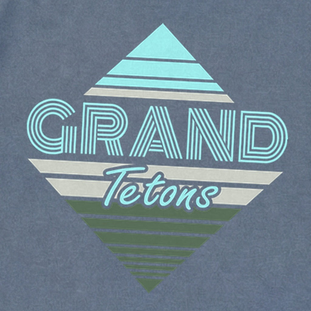 Diamond Retro Grand Tetons Premium Long Sleeve