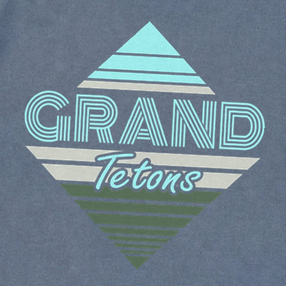 Diamond Retro Grand Tetons Premium Long Sleeve