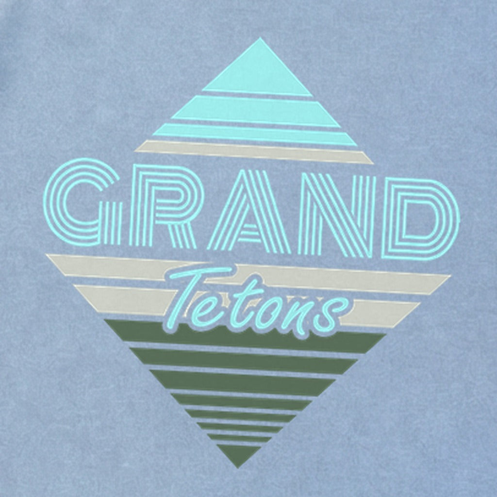 Diamond Retro Grand Tetons Premium Long Sleeve