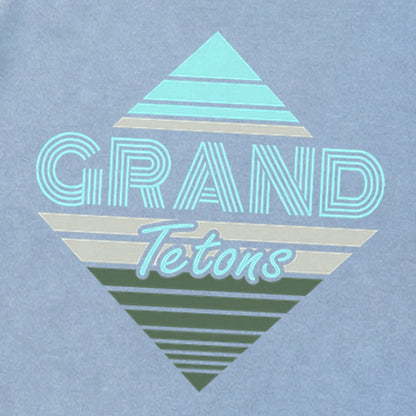 Diamond Retro Grand Tetons Premium Long Sleeve