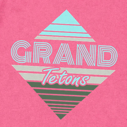 Diamond Retro Grand Tetons Premium Long Sleeve