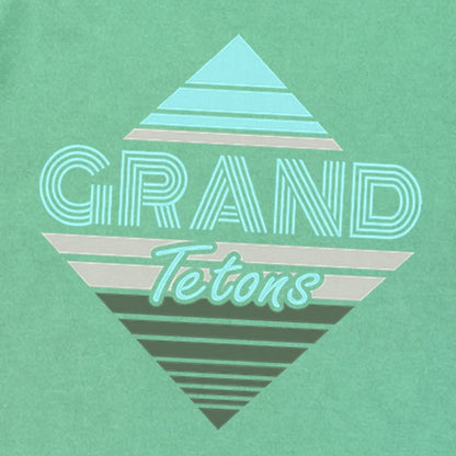 Diamond Retro Grand Tetons Premium Long Sleeve