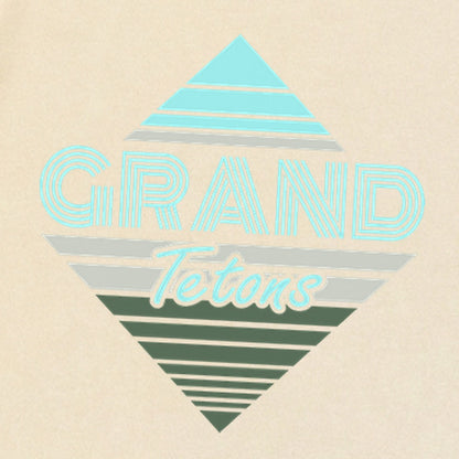 Diamond Retro Grand Tetons Premium Long Sleeve