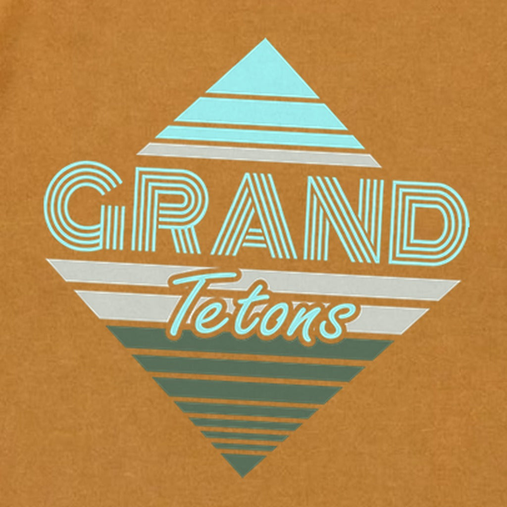 Diamond Retro Grand Tetons Premium Long Sleeve