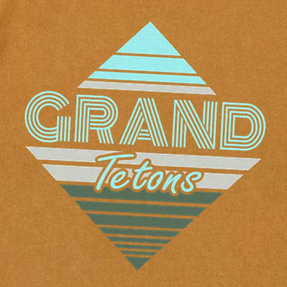 Diamond Retro Grand Tetons Premium Long Sleeve