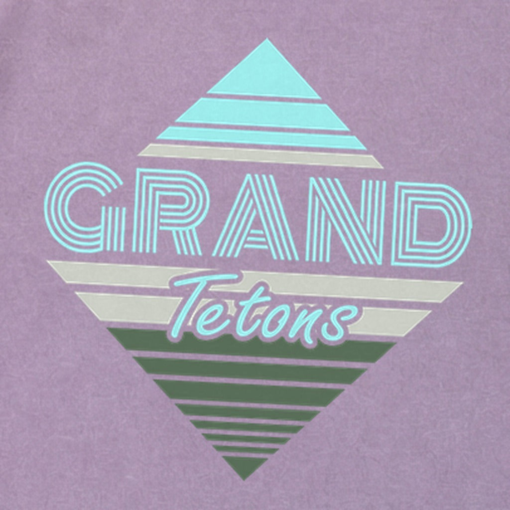 Diamond Retro Grand Tetons Premium Long Sleeve