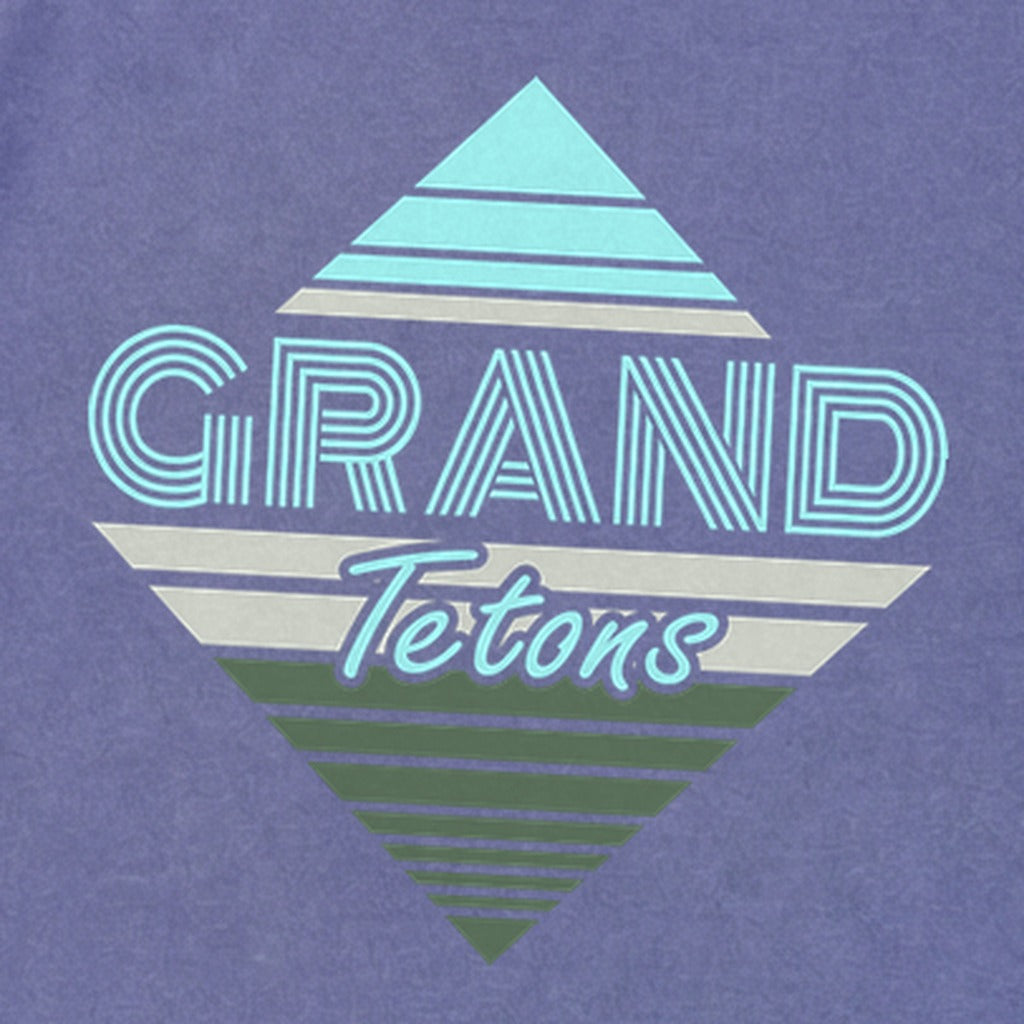 Diamond Retro Grand Tetons Premium Long Sleeve