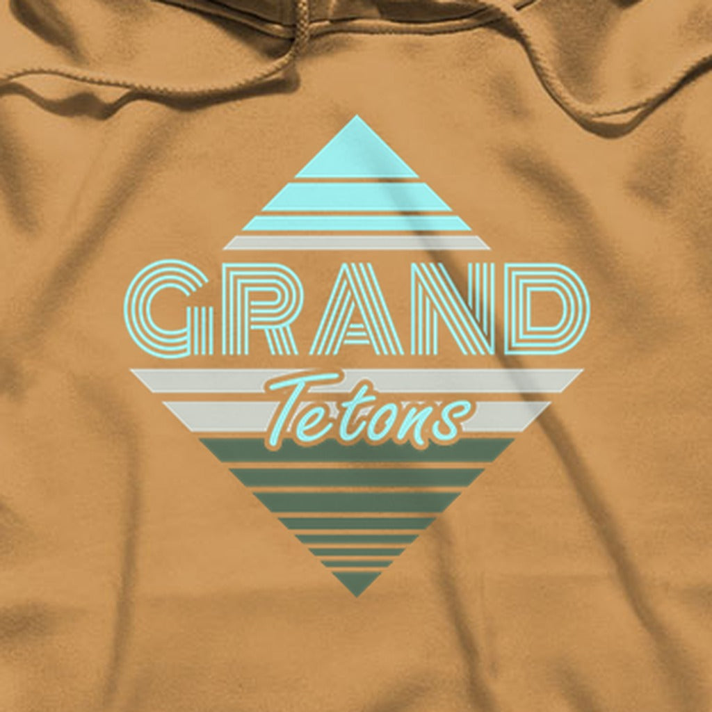 Diamond Retro Grand Tetons Hoodie