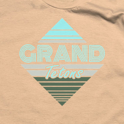 Diamond Retro Grand Tetons T-Shirt