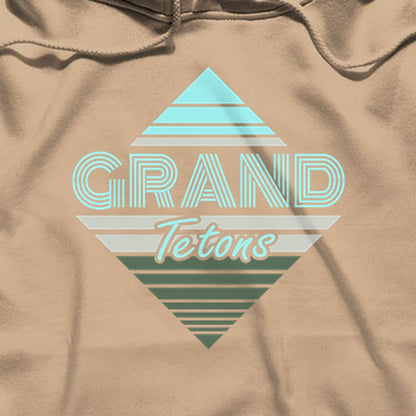 Diamond Retro Grand Tetons Hoodie