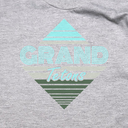 Diamond Retro Grand Tetons T-Shirt