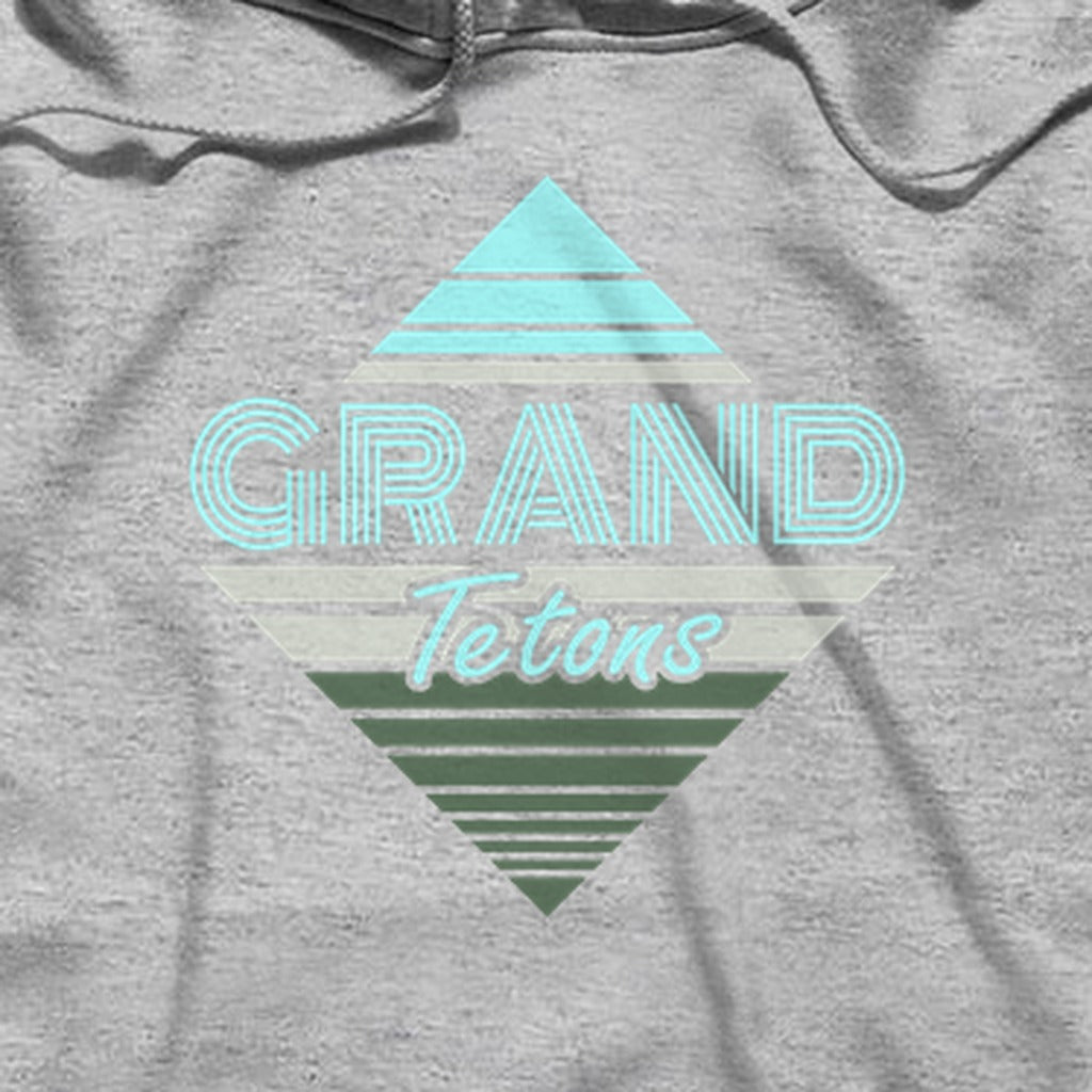 Diamond Retro Grand Tetons Hoodie