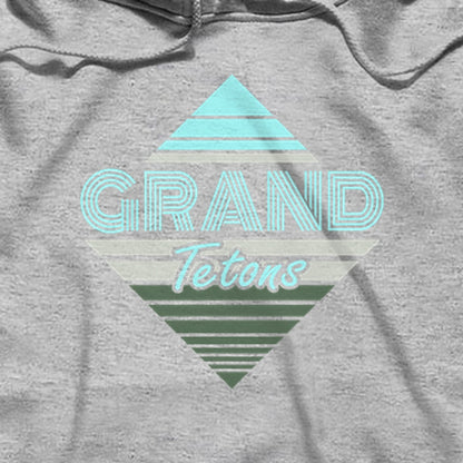 Diamond Retro Grand Tetons Hoodie