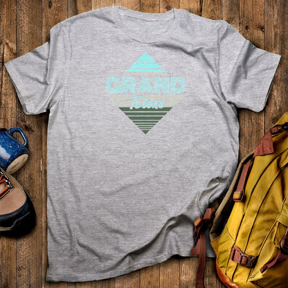 Diamond Retro Grand Tetons T-Shirt