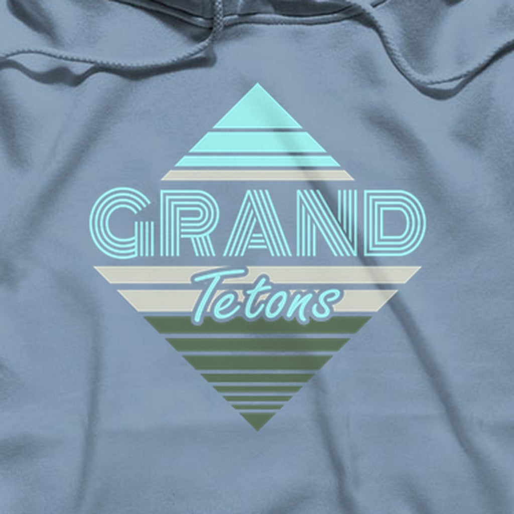 Diamond Retro Grand Tetons Hoodie