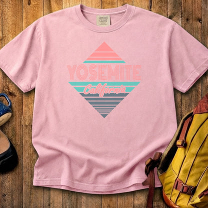 Diamond Retro Yosemite Cotton T-Shirt