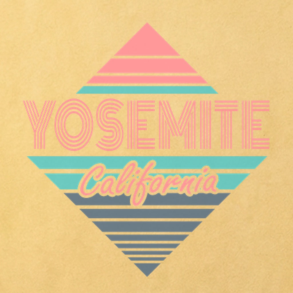 Diamond Retro Yosemite Cotton T-Shirt