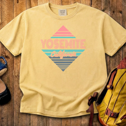 Diamond Retro Yosemite Cotton T-Shirt