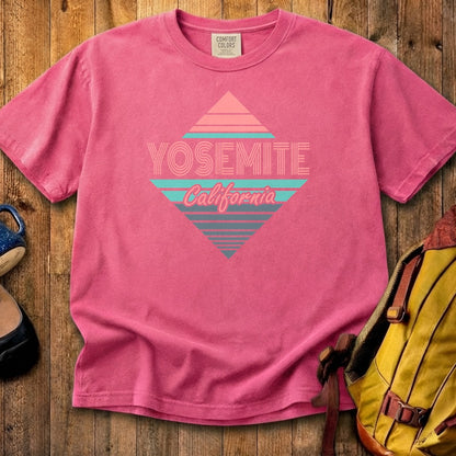 Diamond Retro Yosemite Cotton T-Shirt