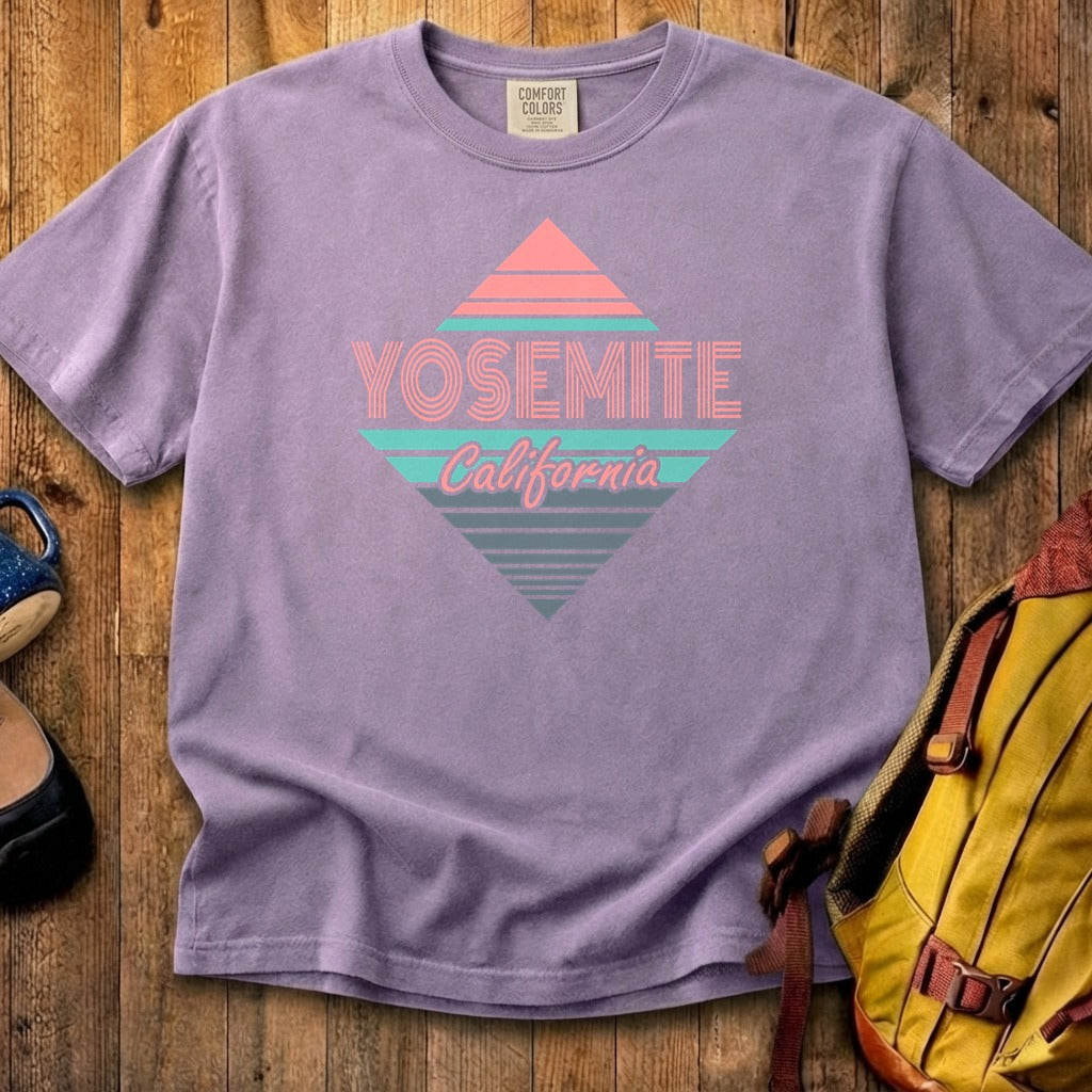 Diamond Retro Yosemite Cotton T-Shirt