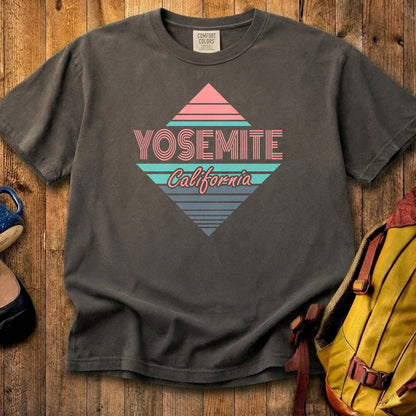 Diamond Retro Yosemite Cotton T-Shirt