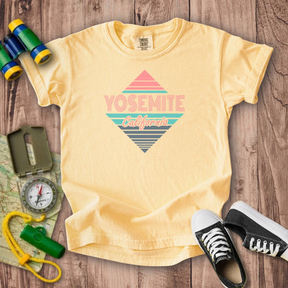 Diamond Retro Yosemite Kids Cotton T-Shirt