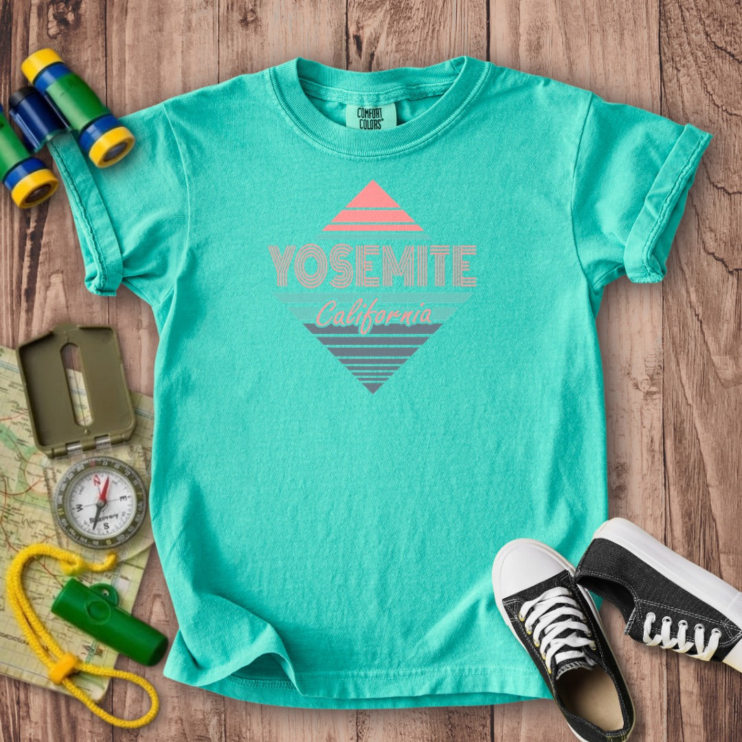 Diamond Retro Yosemite Kids Cotton T-Shirt