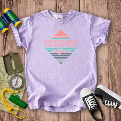 Diamond Retro Yosemite Kids Cotton T-Shirt